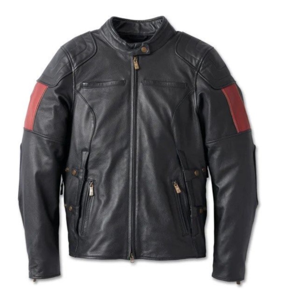 Harley Davidson Women's 120th Anniversary Triple Vent Leather Jacket